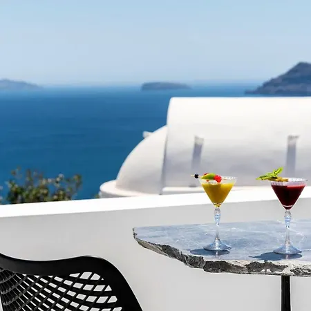 Villa Amazing Santorini Blue Horizon 1 Bedroom Outdoor Plunge Pool Caldera View Oia (Santorini)