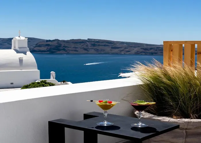 Amazing Santorini Blue Horizon 1 Bedroom Outdoor Plunge Pool Villa *