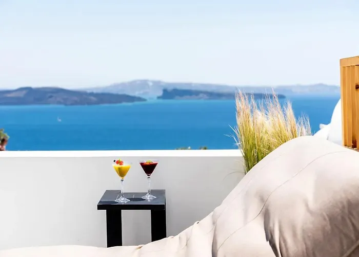 Villa Amazing Santorini Blue Horizon 1 Bedroom Outdoor Plunge Pool *