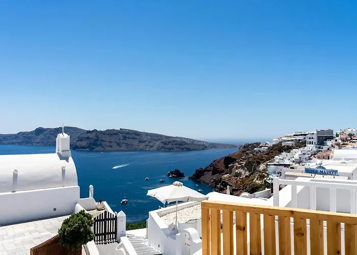 Amazing Santorini Blue Horizon 1 Bedroom Outdoor Plunge Pool * Oia